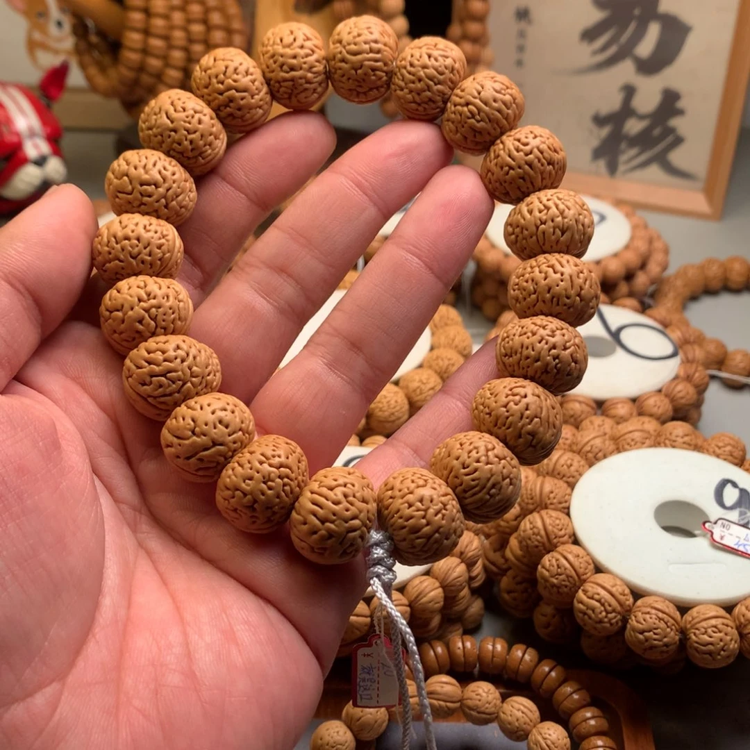 就****手串桃核2.0老树磨盘桃核手持