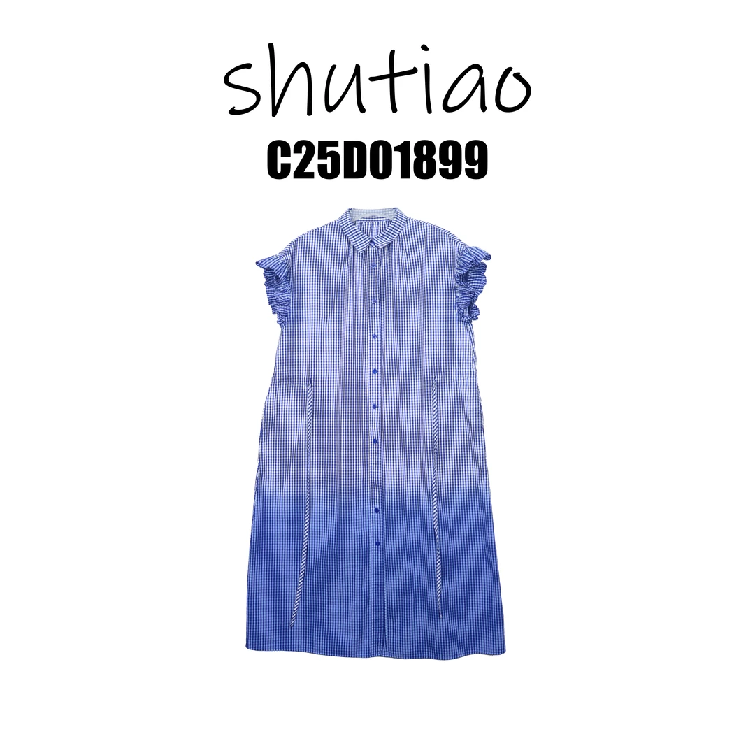 【SHUTIAO】2025夏季：新款小众设计款连衣裙C25D01899