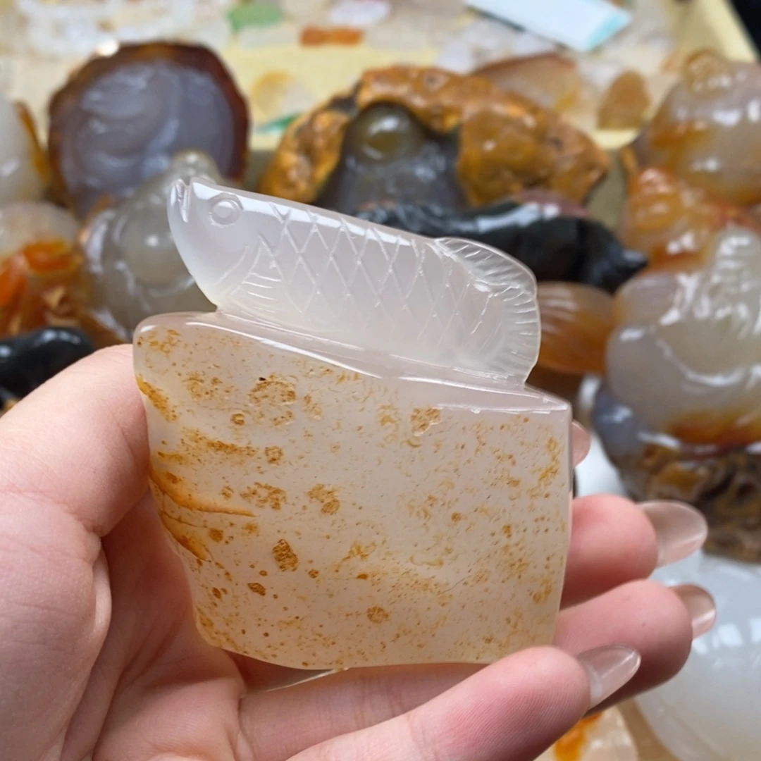 玛瑙/玉髓未镶嵌颈饰