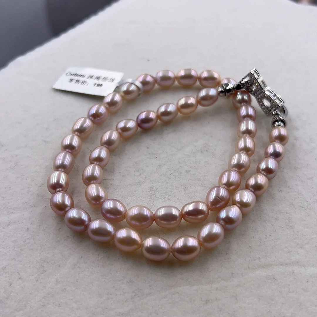淡水珍珠颈饰合金