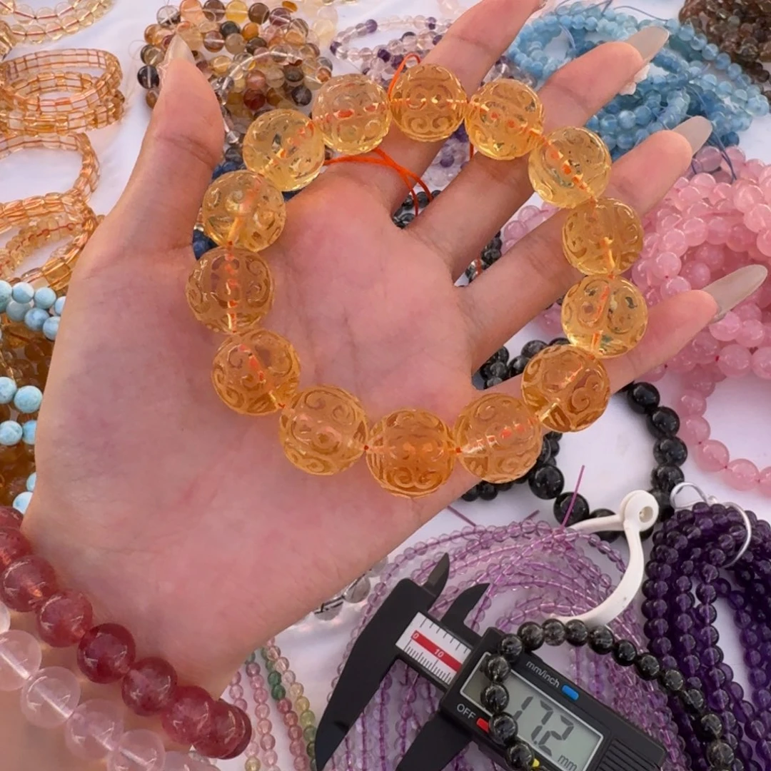 水晶手串未镶嵌茶**了水晶