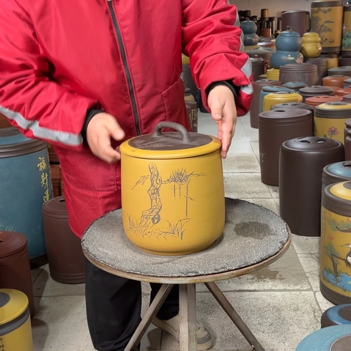 紫砂茶叶罐茶叶罐