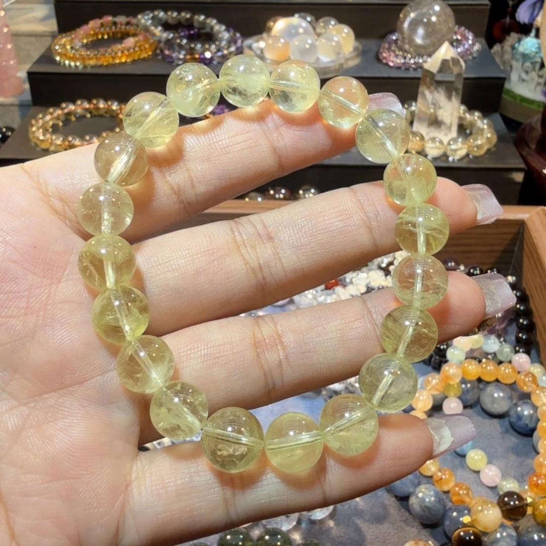 未镶嵌手链水晶黄水晶