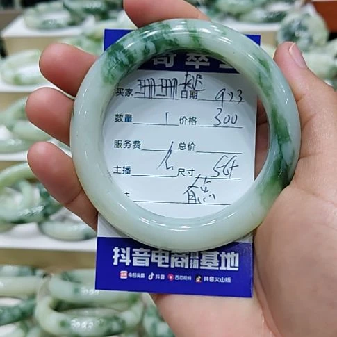 珊***迟未镶嵌透闪石-蛇纹石玉手镯