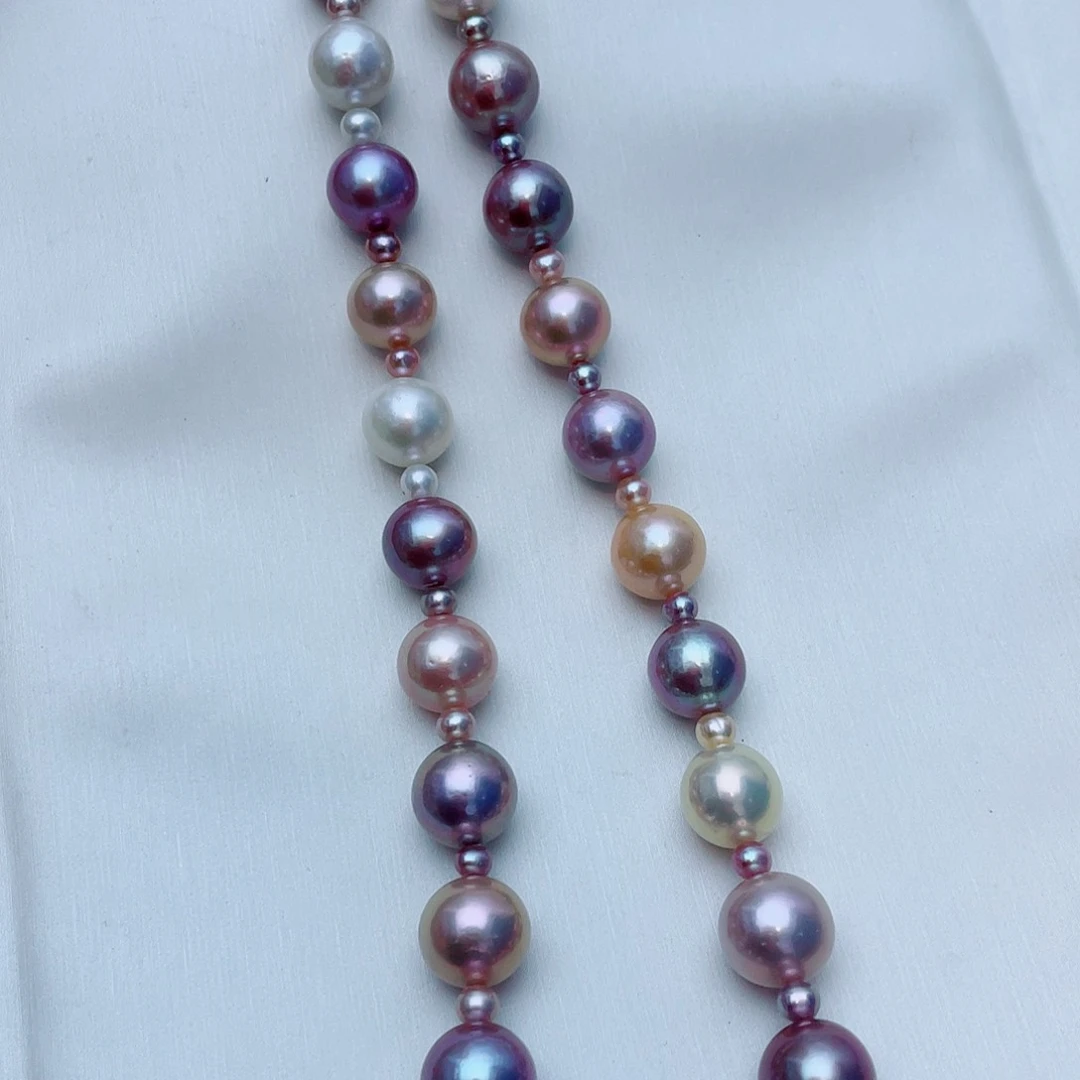 淡水珍珠未镶嵌颈饰W17