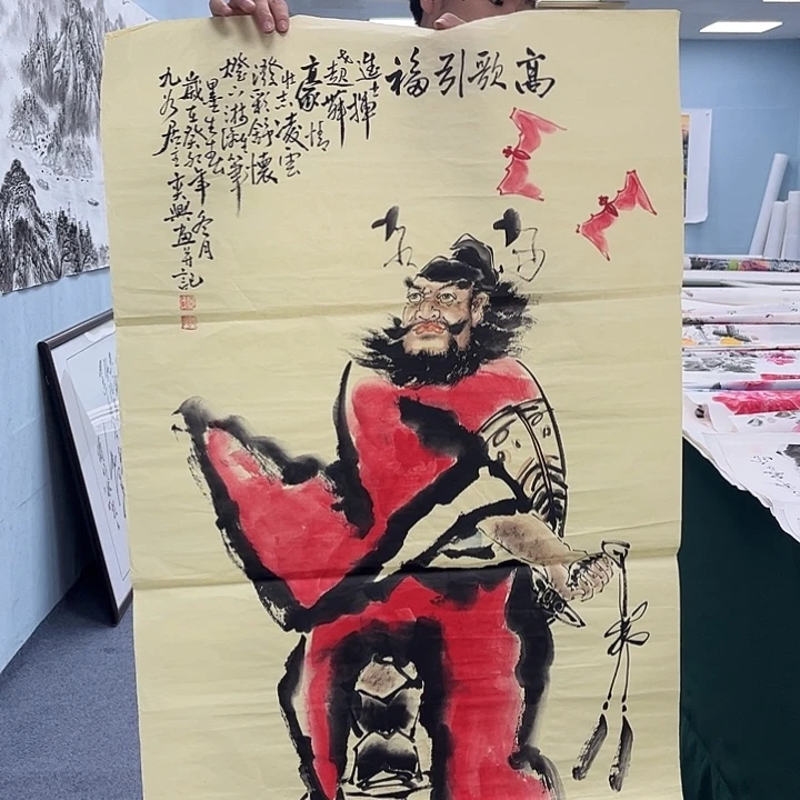 国画手绘国画大捡漏！
