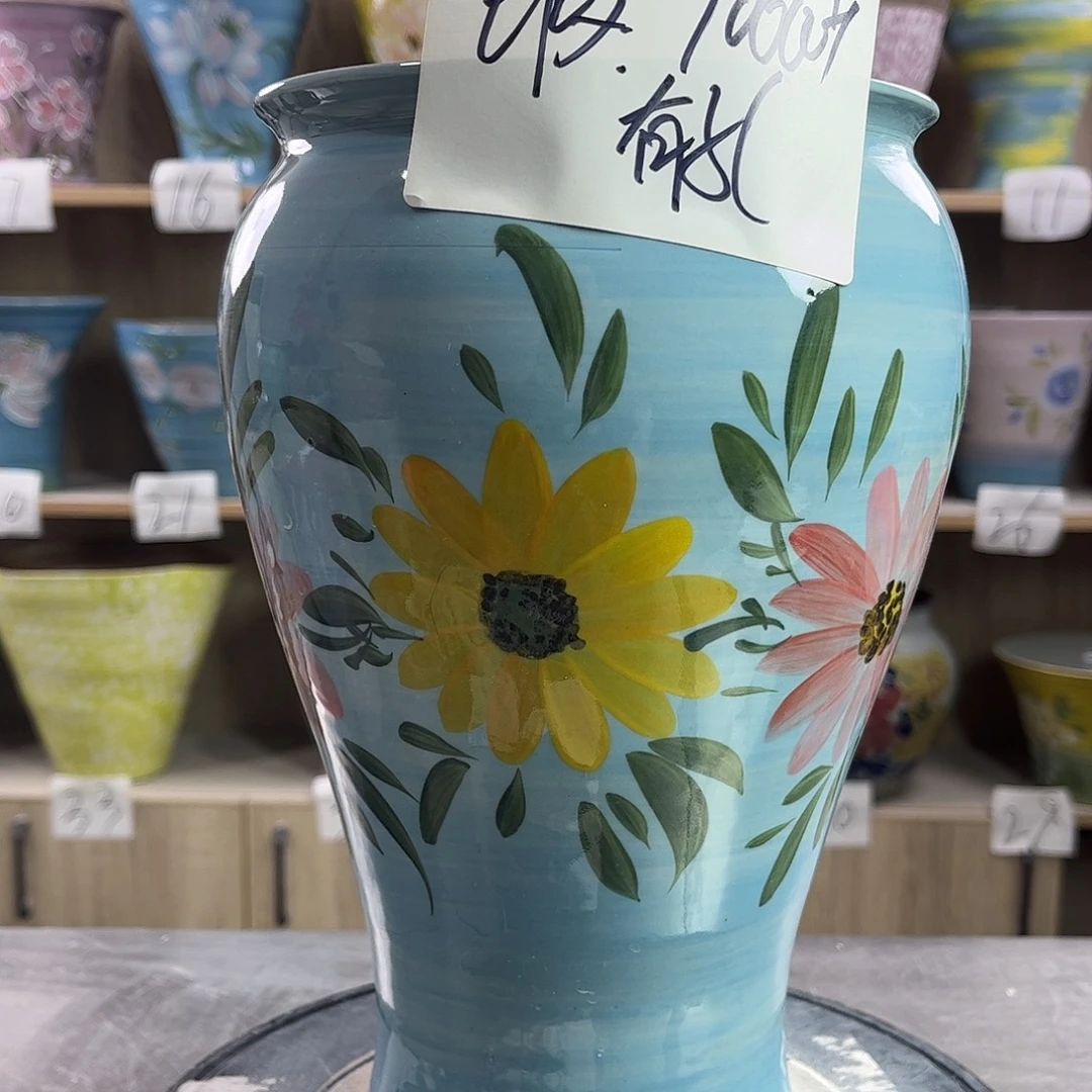 景德镇陶瓷花盆花盆