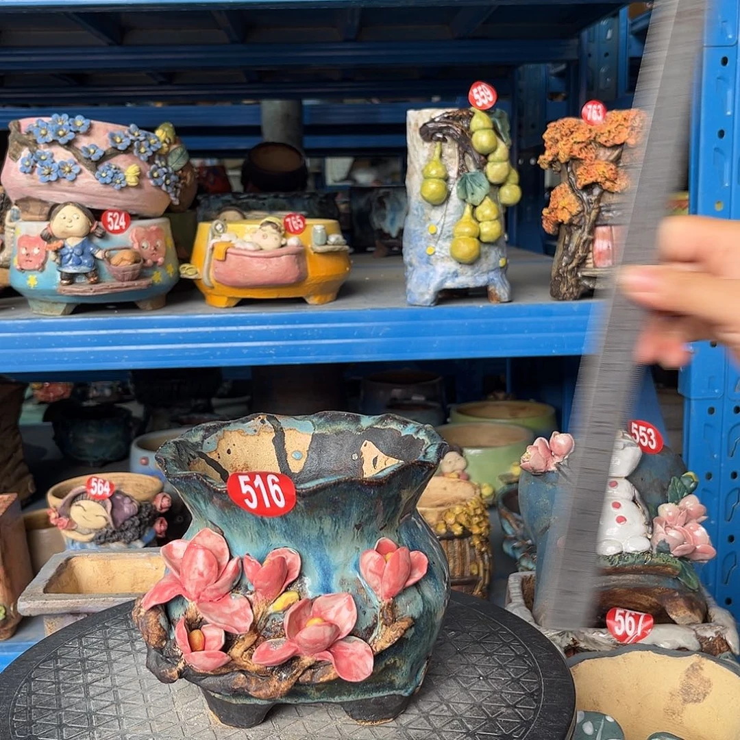 福利516 号陶然花器手工花盆