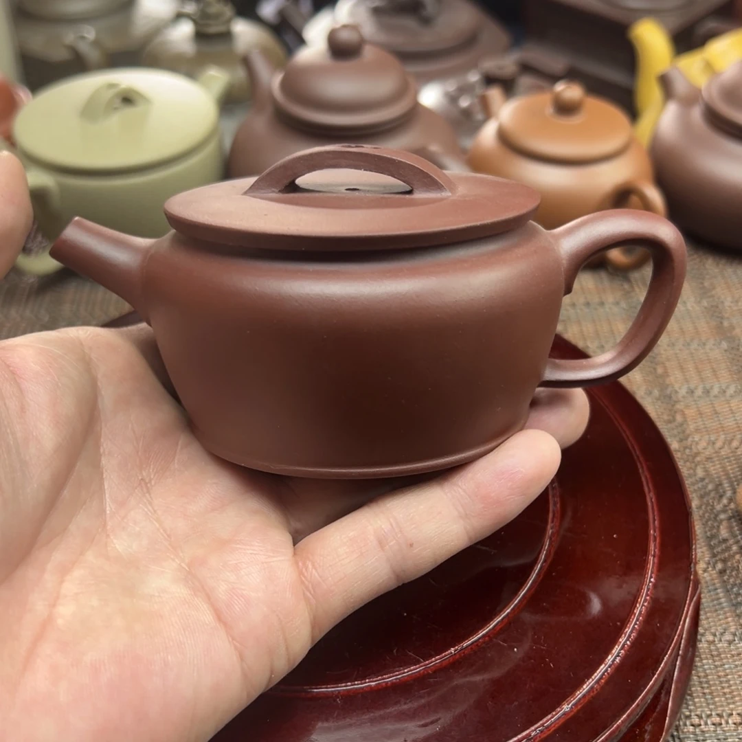 紫砂茶壶宜兴原矿紫砂壶170毫升容量