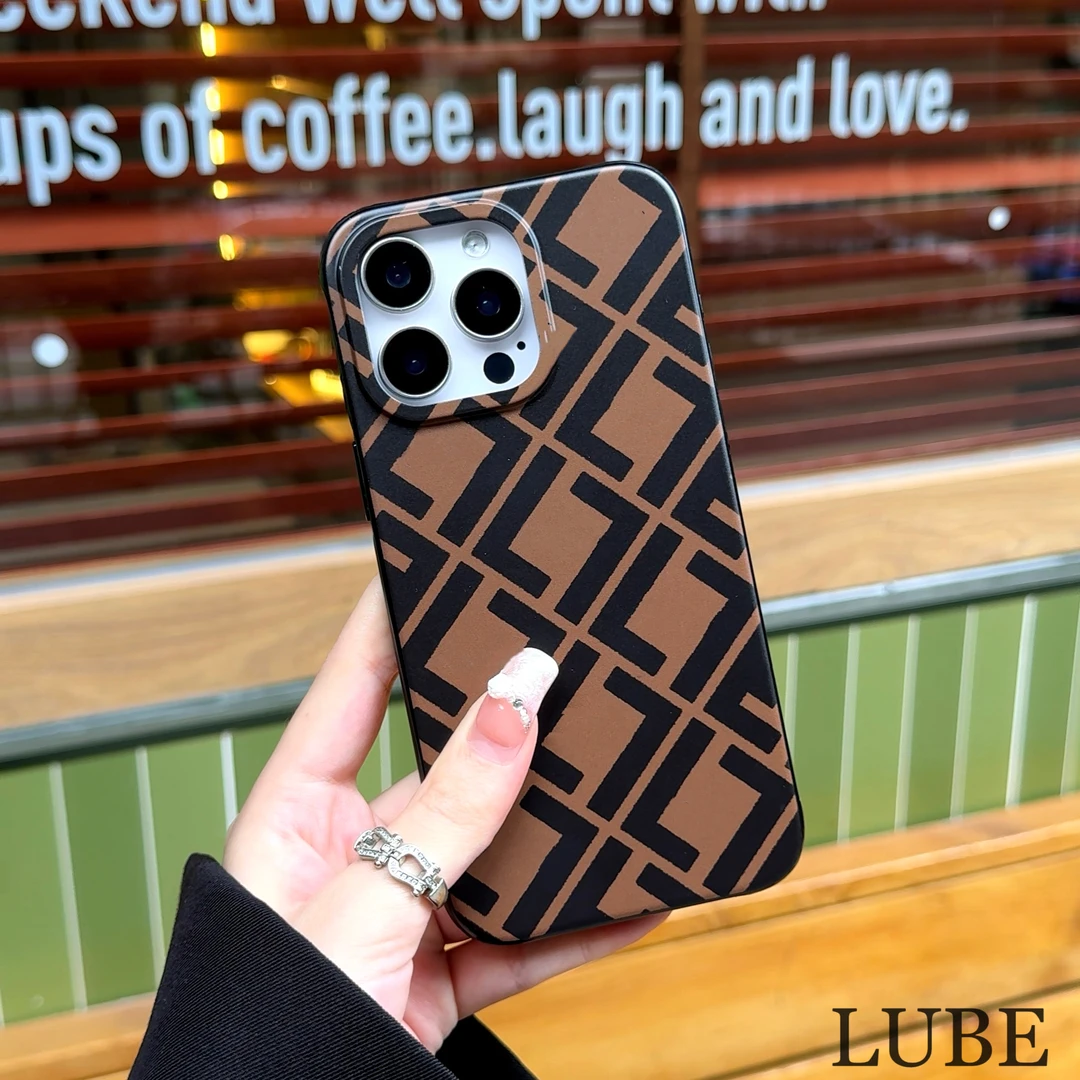 【摩卡双F】歪歪高定四代imd磁吸手机壳适用于iPhone16promax/15/14