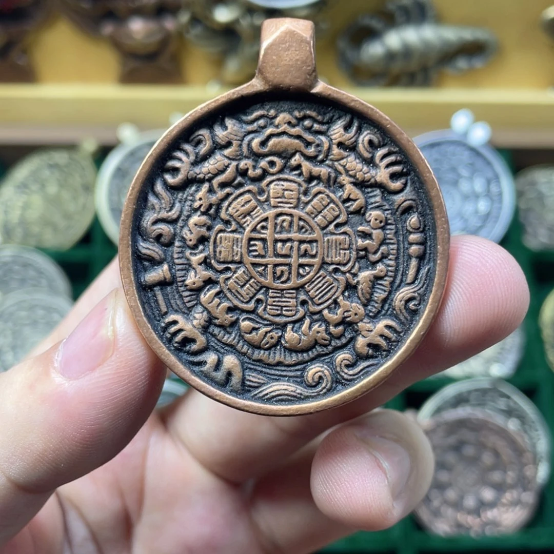 紫利马麟甲朝天吼九宫八卦牌