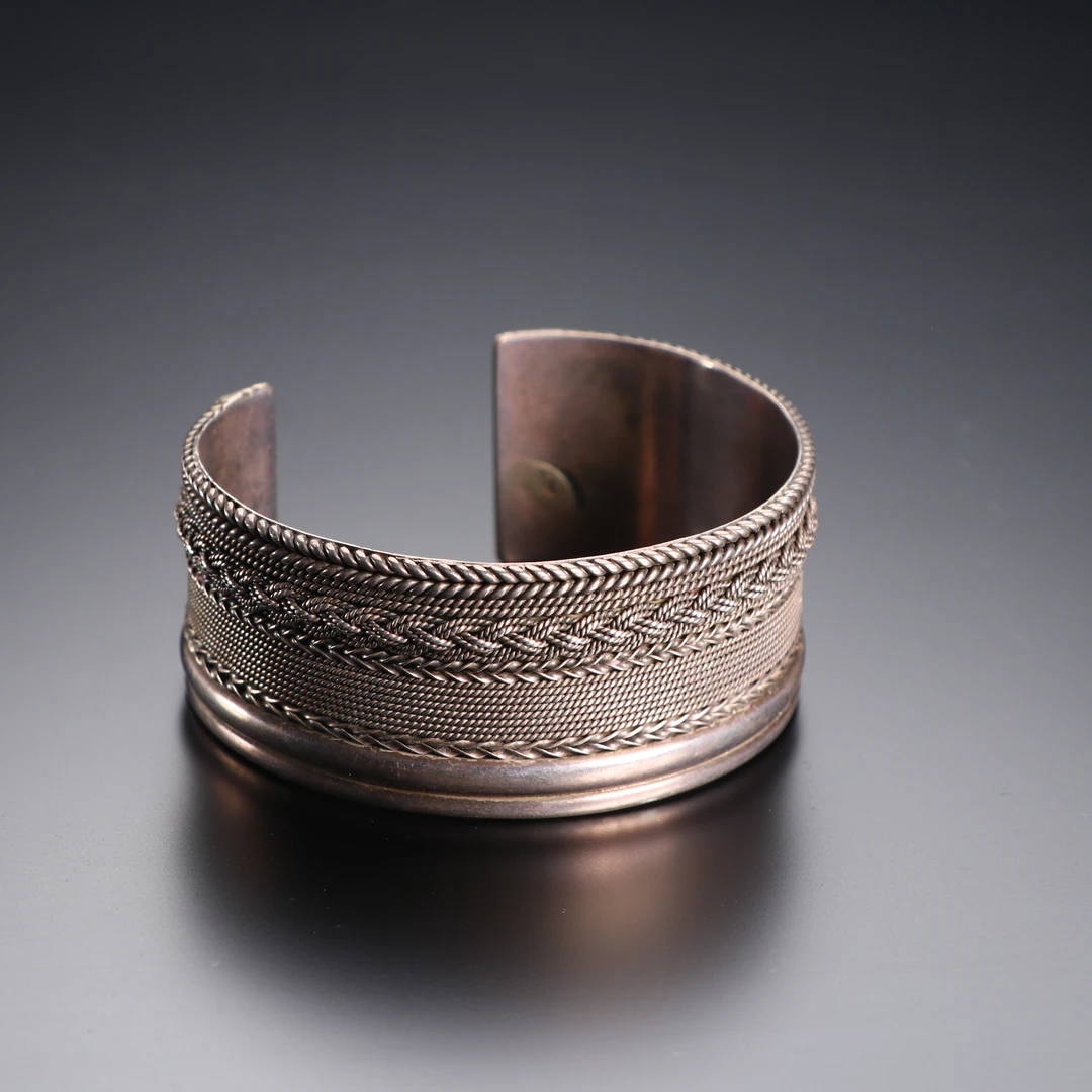 250429040/博古通今/集古藏今/银手镯/老金属器