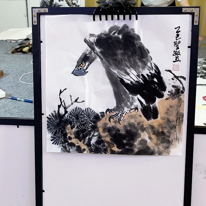 国画张圣敏先生纯手绘作品