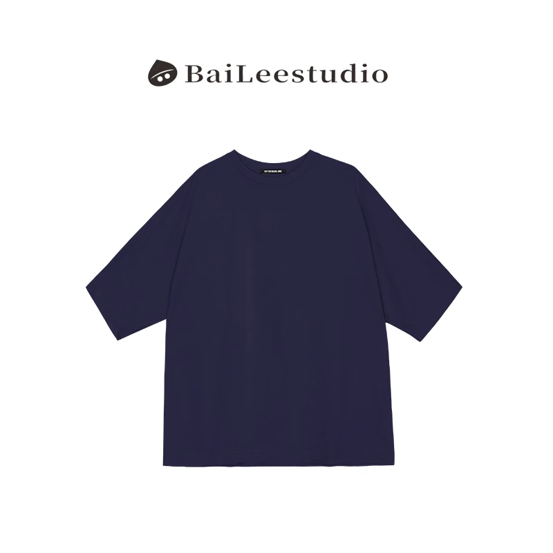 【柏栗良品】2025夏季新品~经典简约圆领百搭T恤BL003