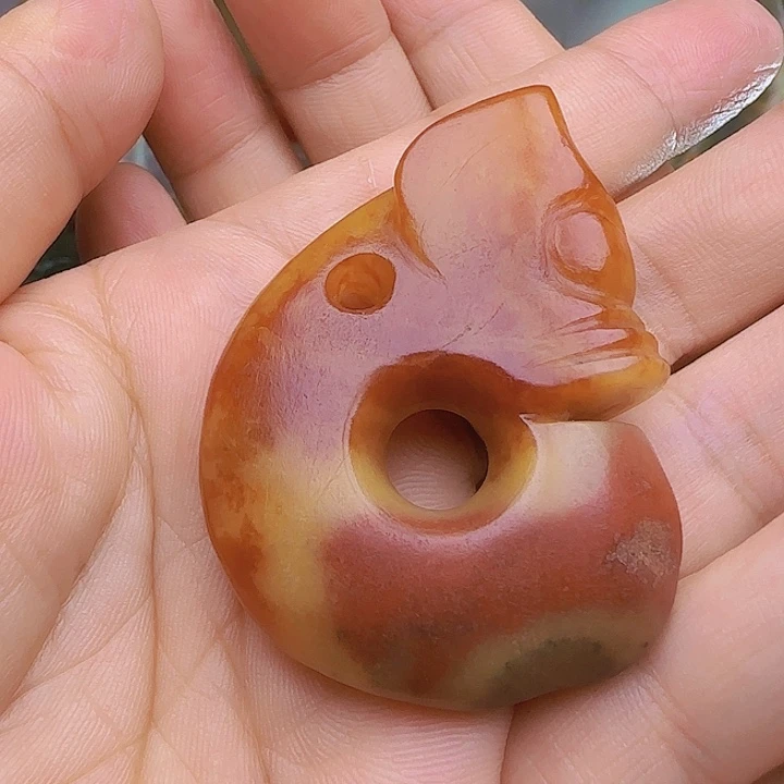 和田玉未镶嵌吊坠(不含链)