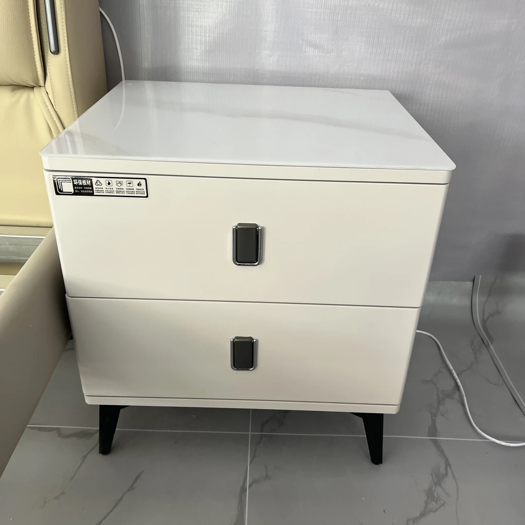 床头柜悬浮床搭配床头柜简约舒适简约时尚家居生活易打理易收纳柜