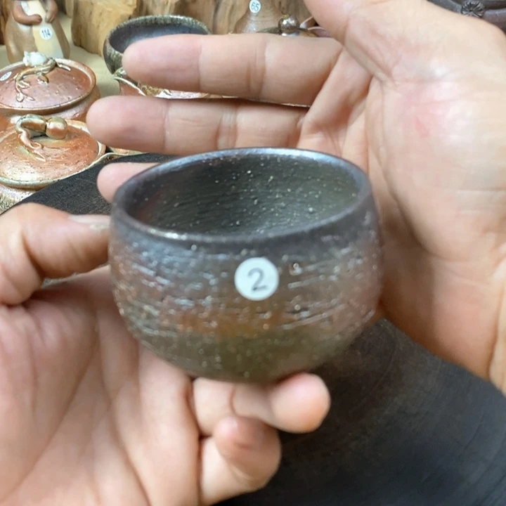 手工粗陶、柴烧茶器