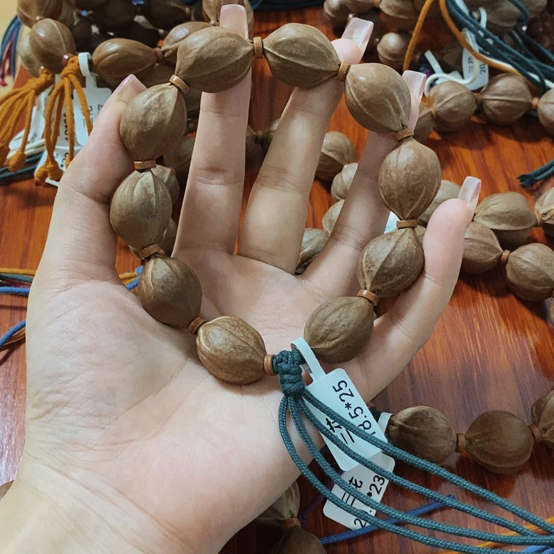 手串橄榄核2**8原生态正宗梅林铁核