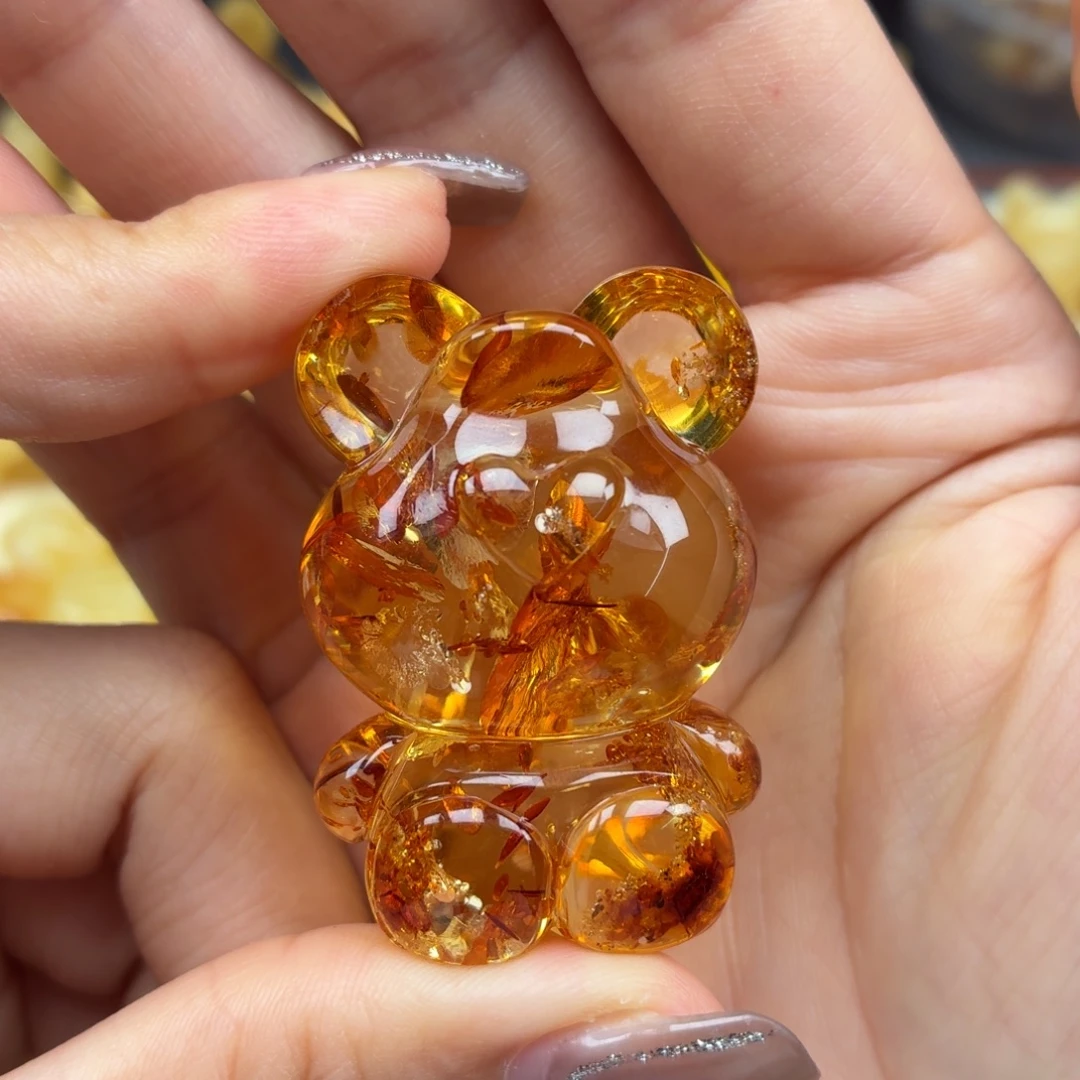 琥珀未镶嵌裸石蜜蜡