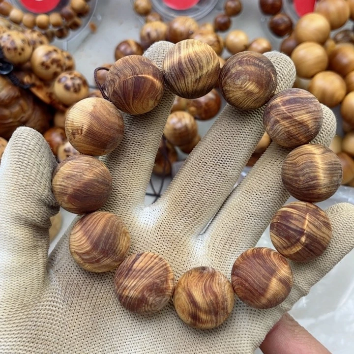 柏木（崖柏）手串/手链2.0糖结骨料龙胆闪电无磨