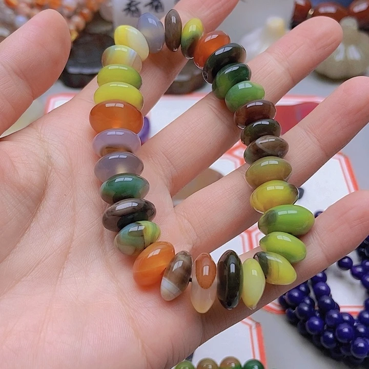 【闪购商品】未镶嵌玛瑙/玉髓珠宝半成品吉***～