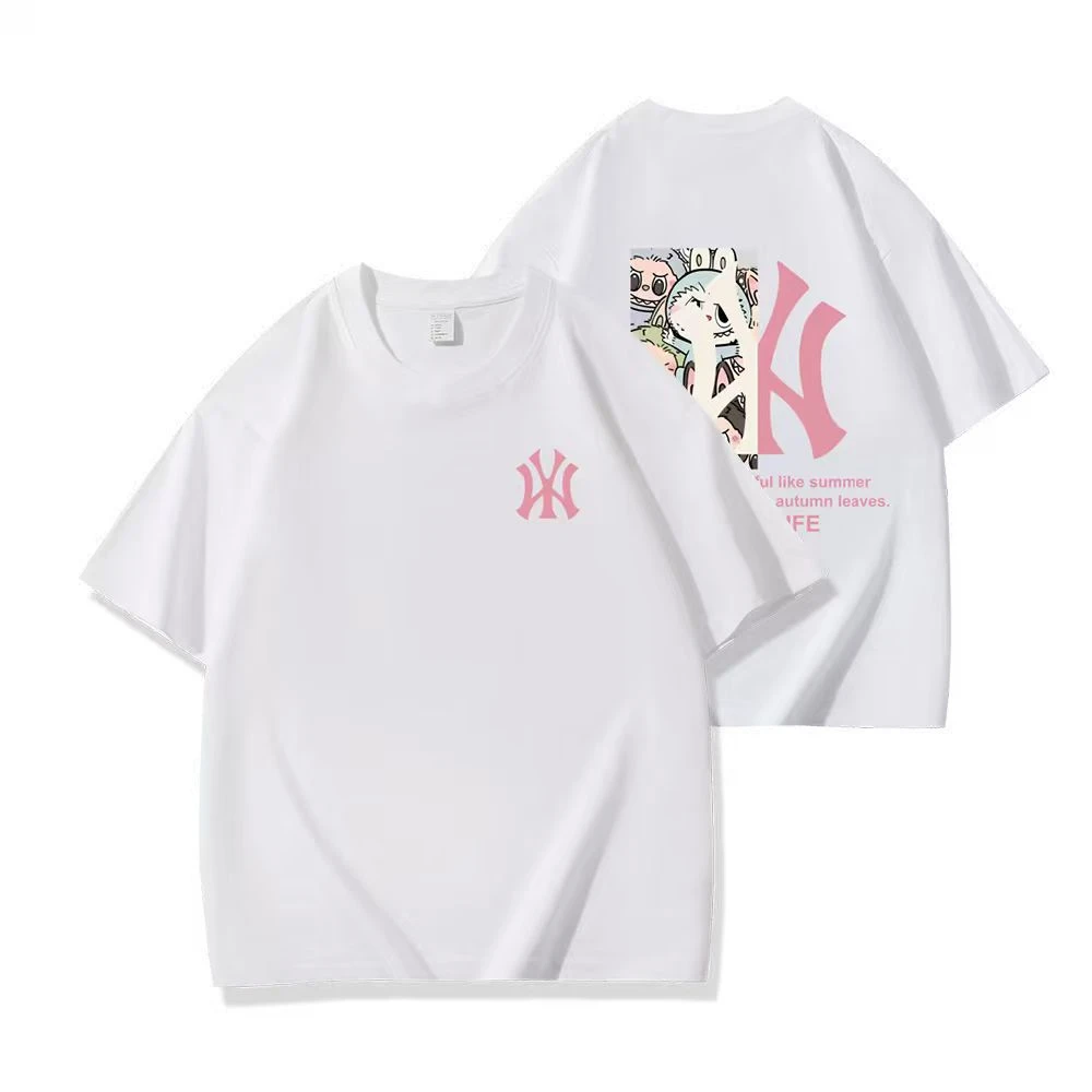 【一折粉丝福利】潮牌男女同款圆领百搭T恤