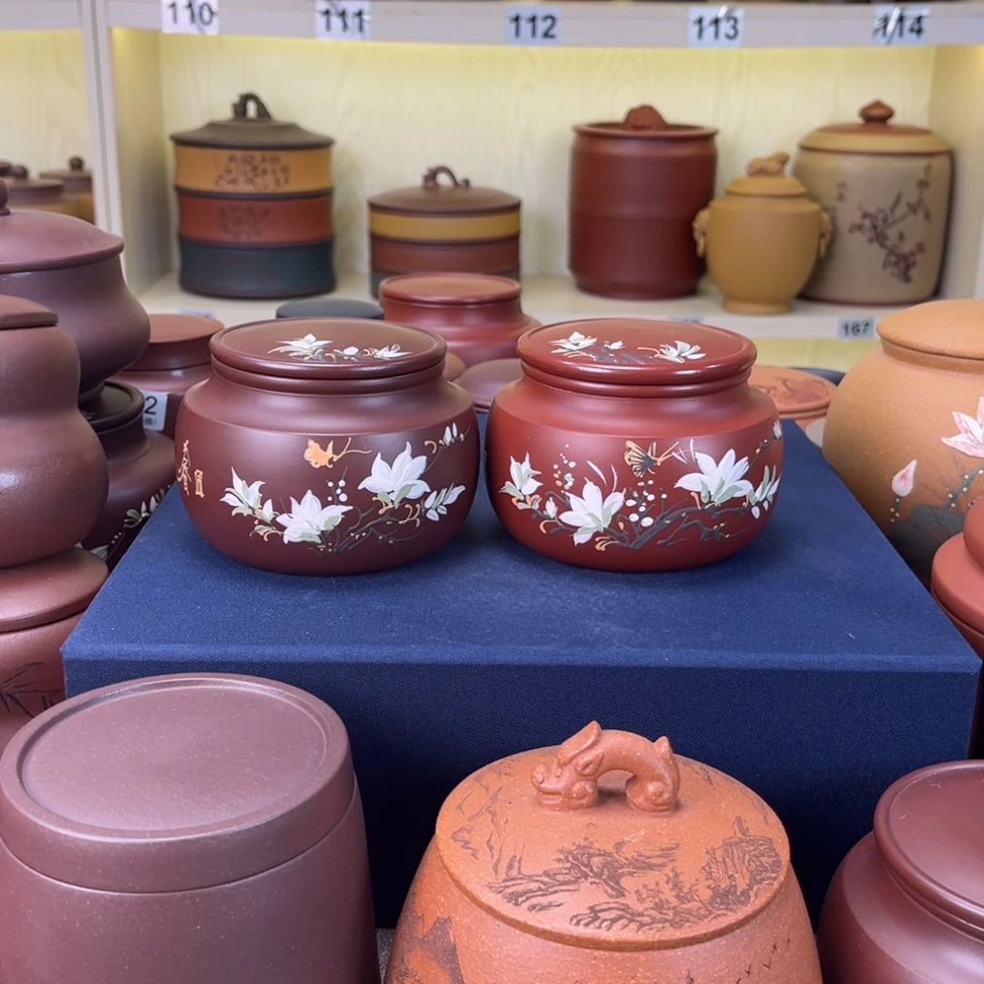 J***d紫砂茶叶罐茶叶罐