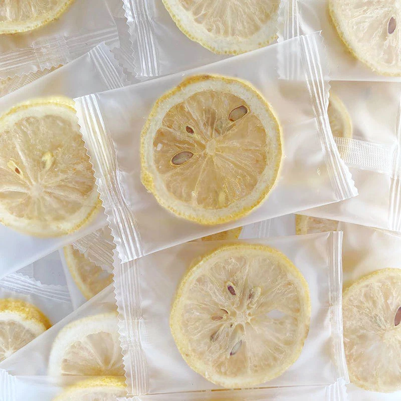 无糖柠檬片冻干柠檬片100g独立包装