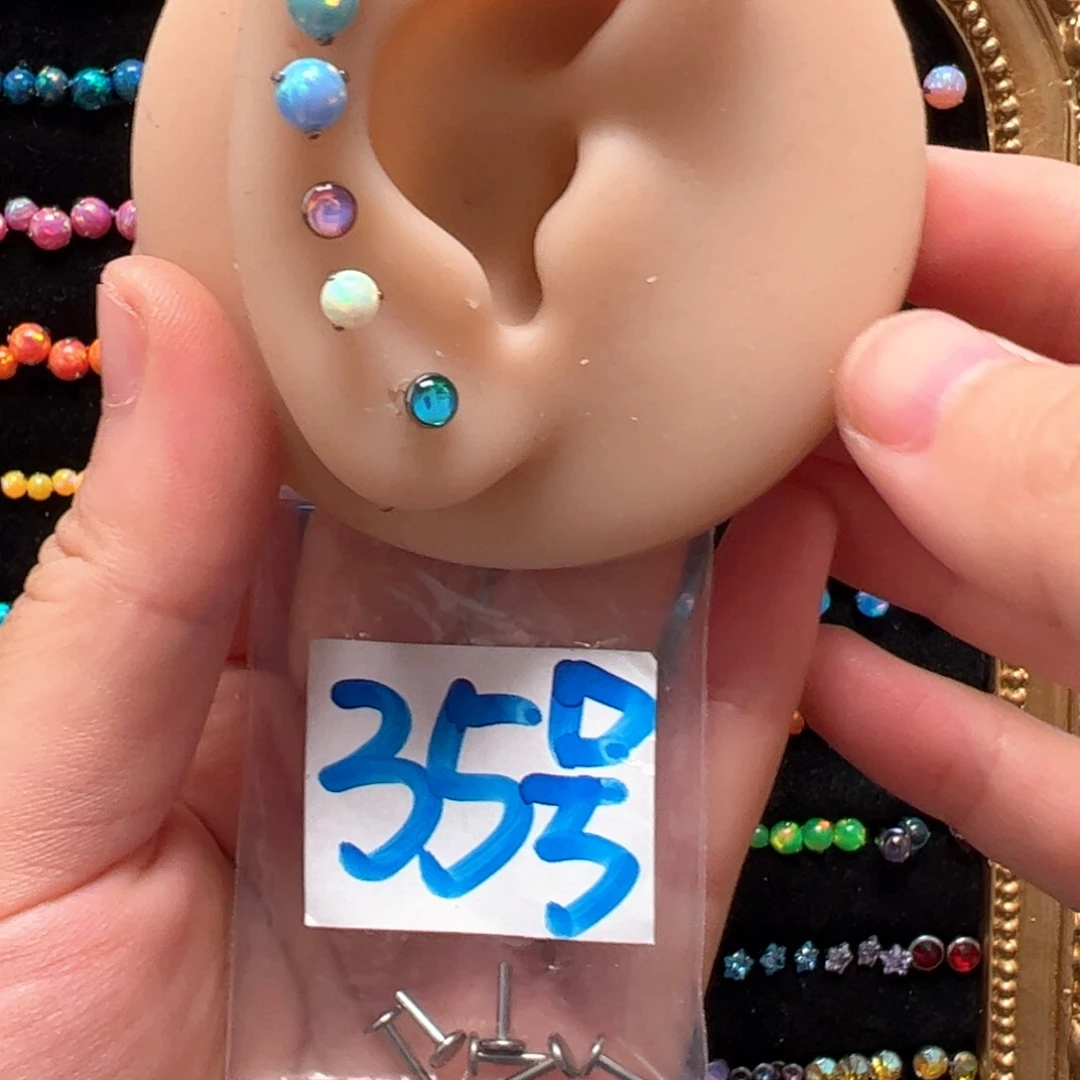 合金无合金35号钛合金耳饰