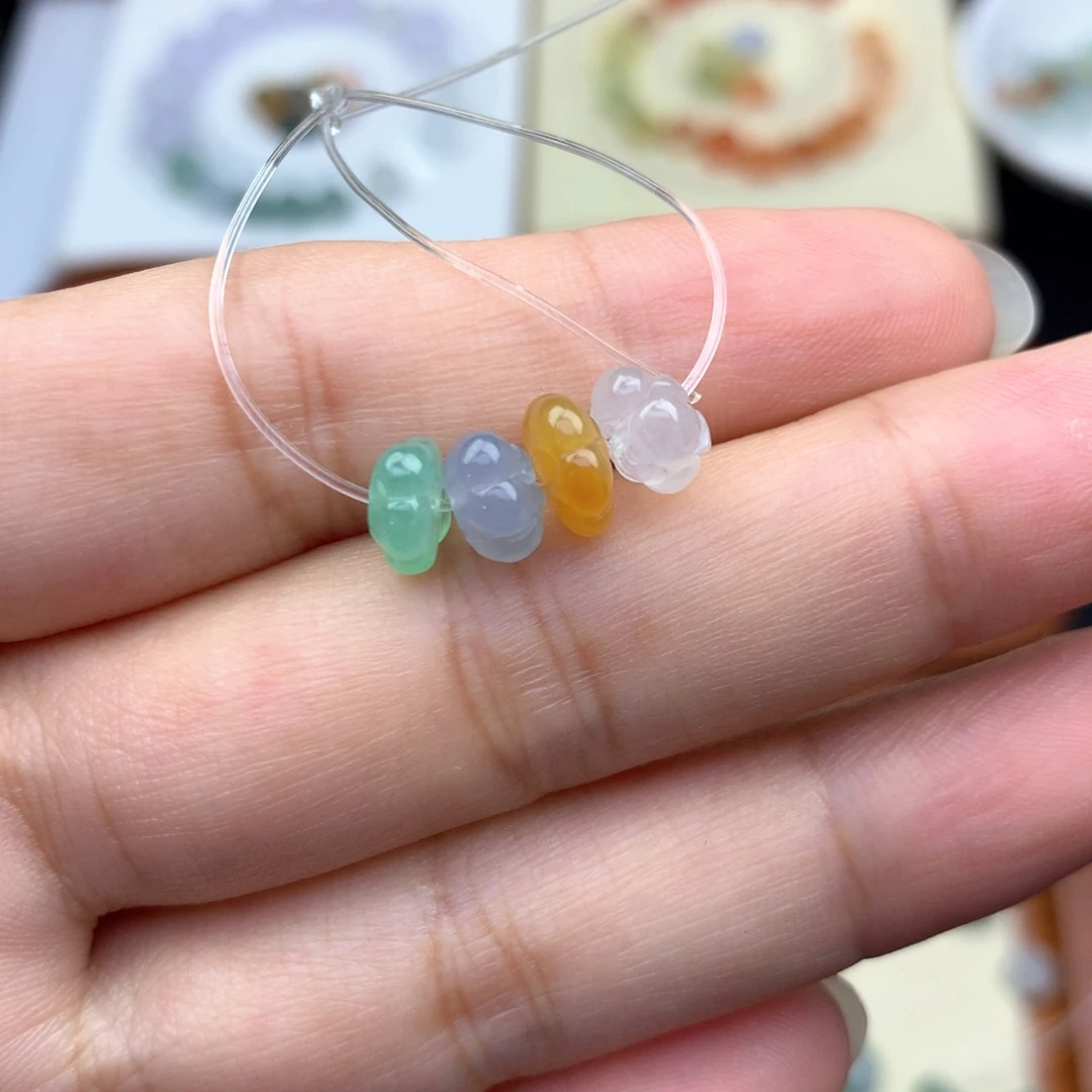 吊坠(不含链)未镶嵌翡翠莲花珠