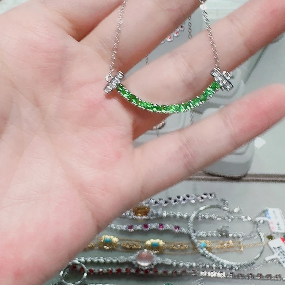 吊坠925银合成立方氧化锆吊坠