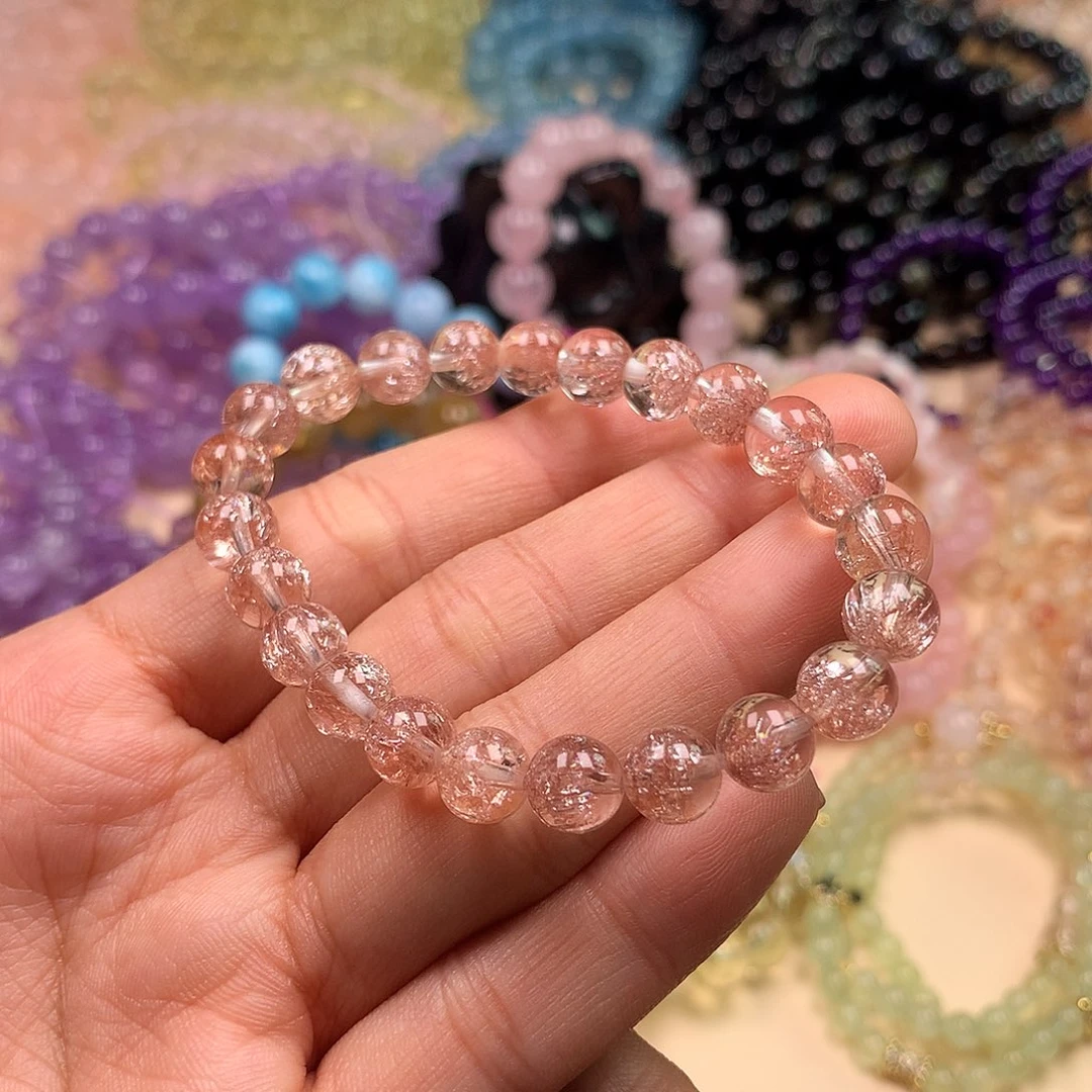 水晶手链未镶嵌天然