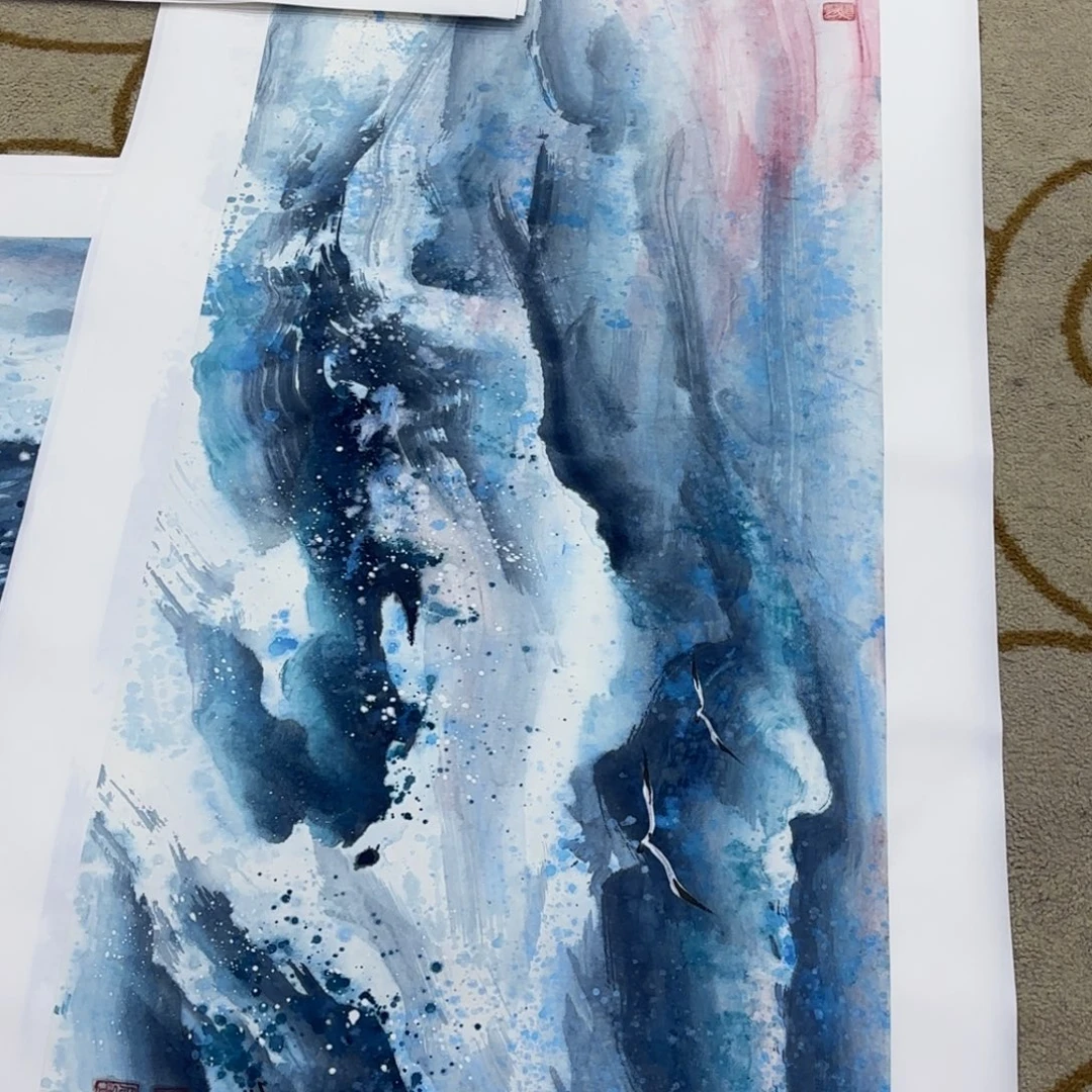 国画年启贺三尺艺