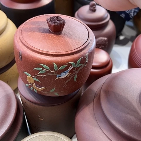 【闪购商品】紫砂茶叶罐