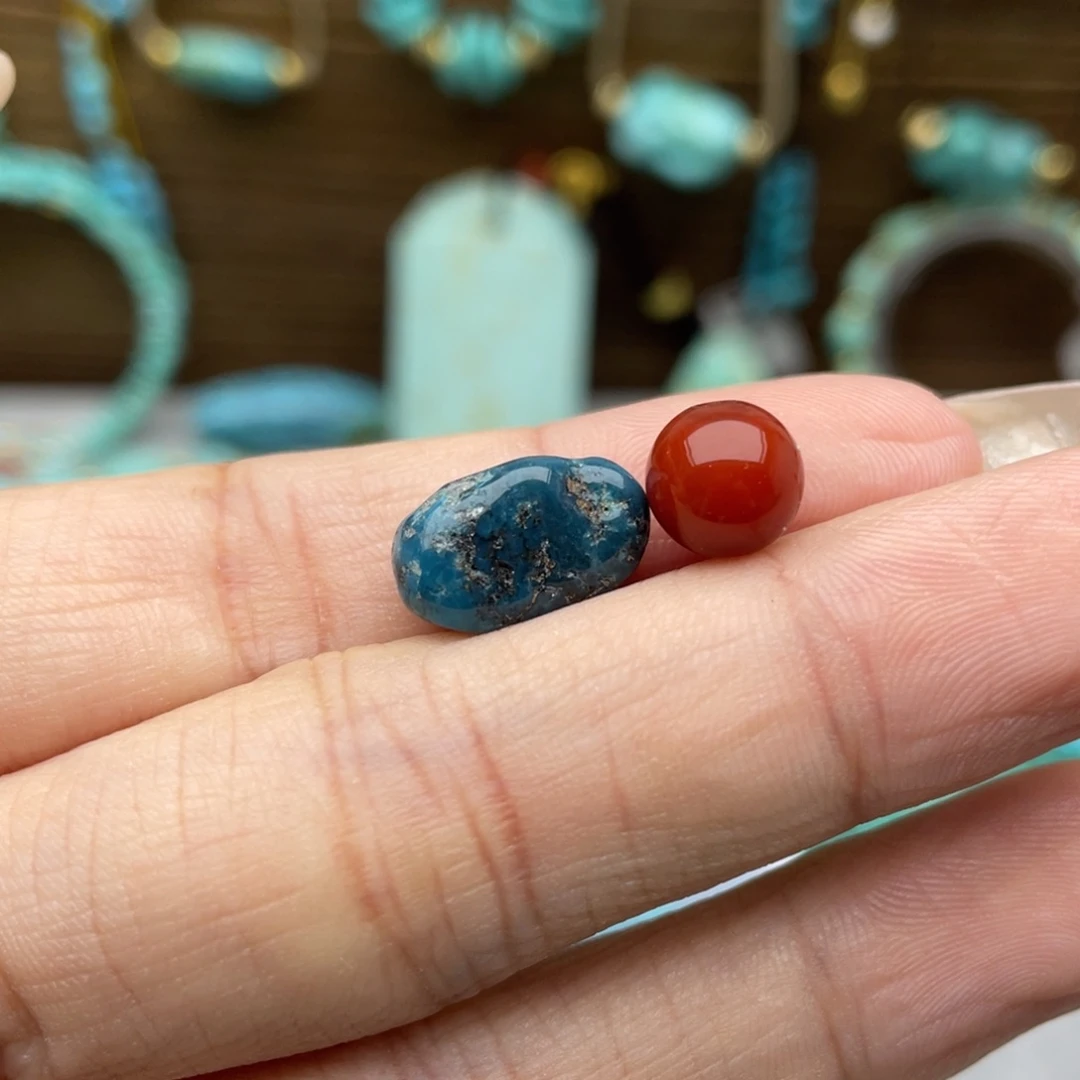 南红玛瑙未镶嵌随行
