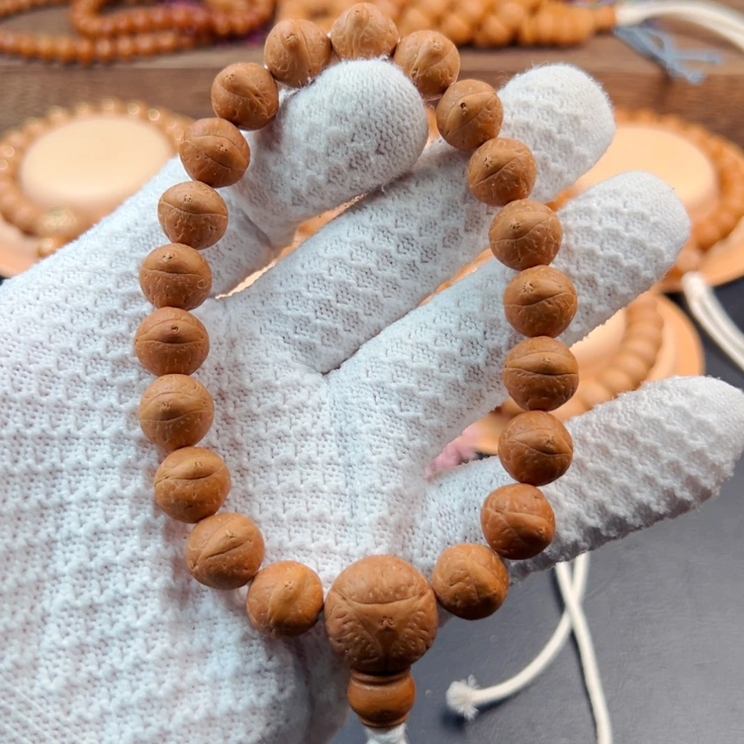 手串凤眼菩提12mm单仓铁籽