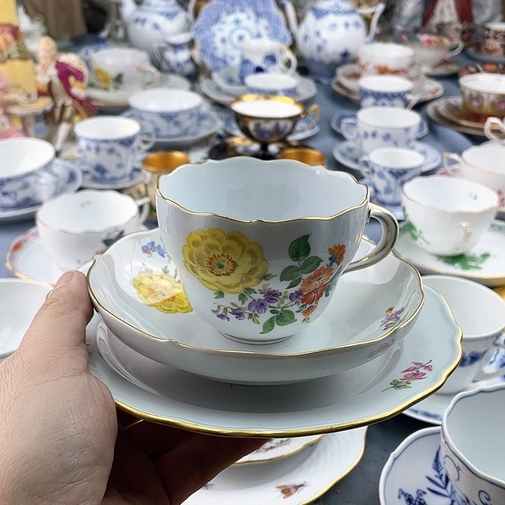 海外瓷器中古欧瓷小房子G**a