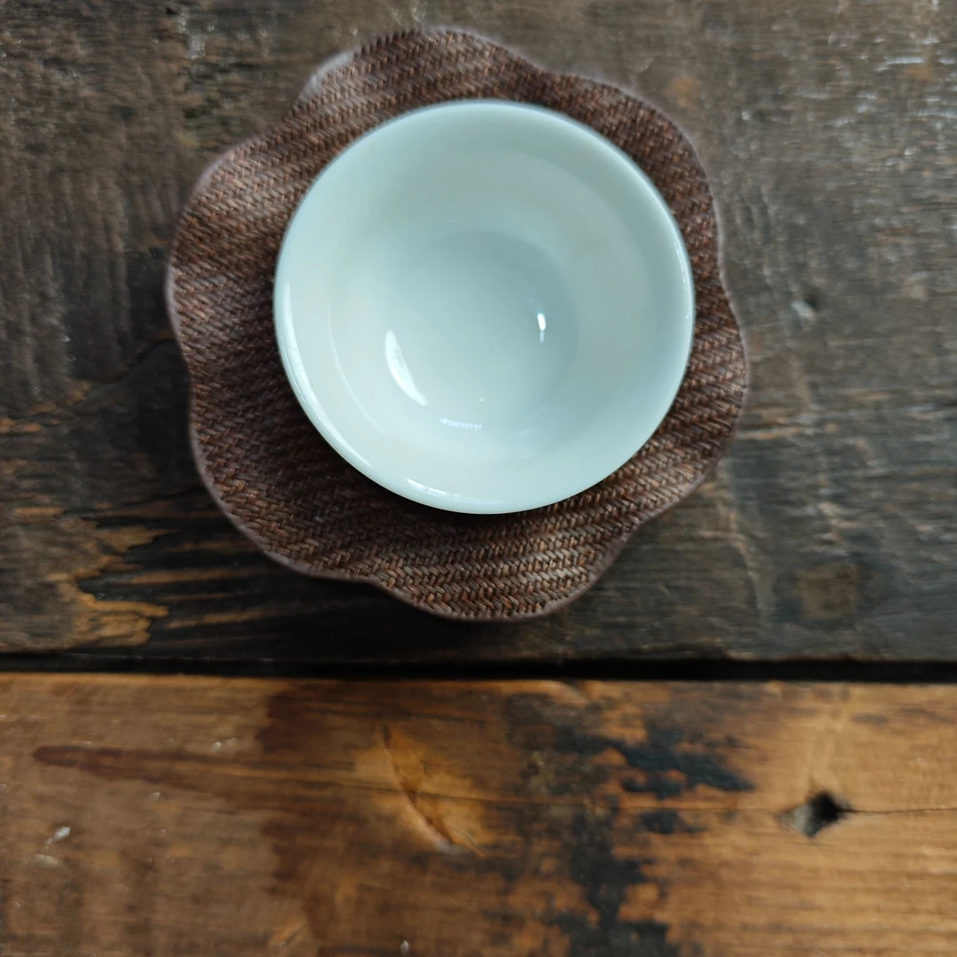 【朴意凡器】藤席杯垫 荷叶*6