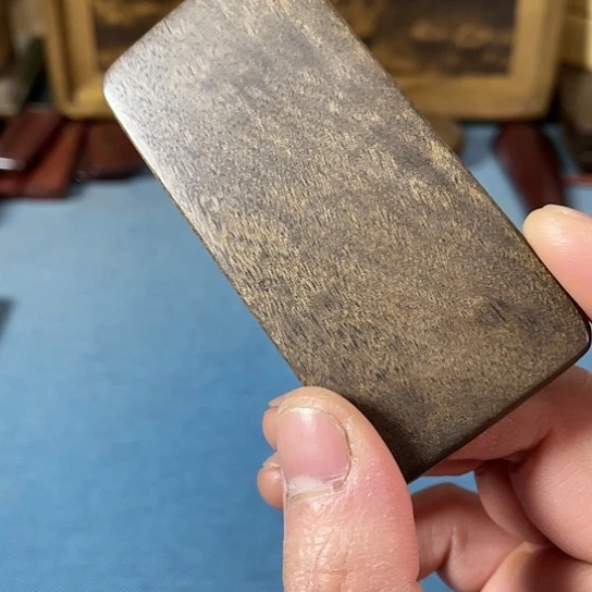 【闪购商品】三**奶金丝楠阴沉木无事牌