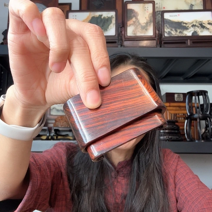 大红酸枝套2底座1套