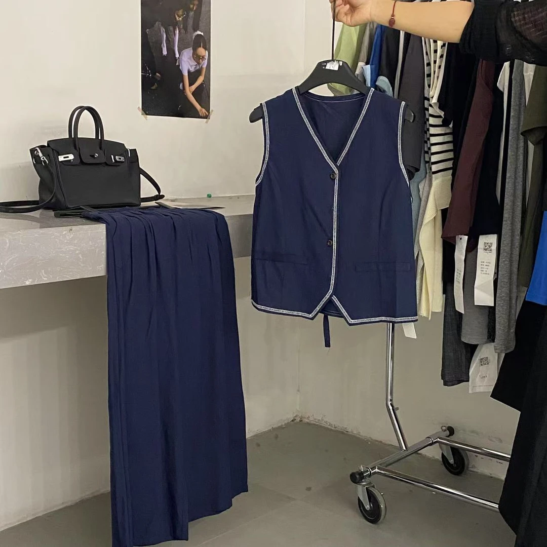 【ARONG阿荣家】套装00613-藏蓝-ML