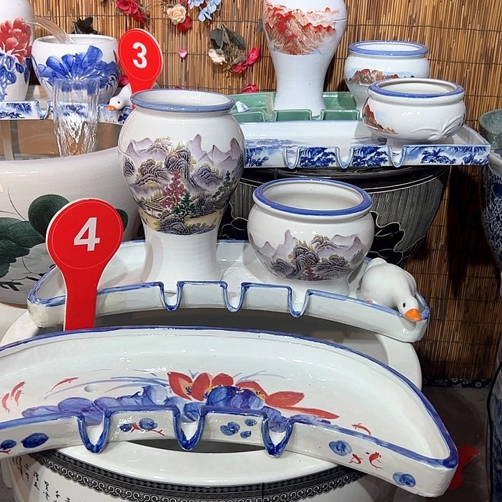 淡***啡陶瓷40尺寸除缸一套