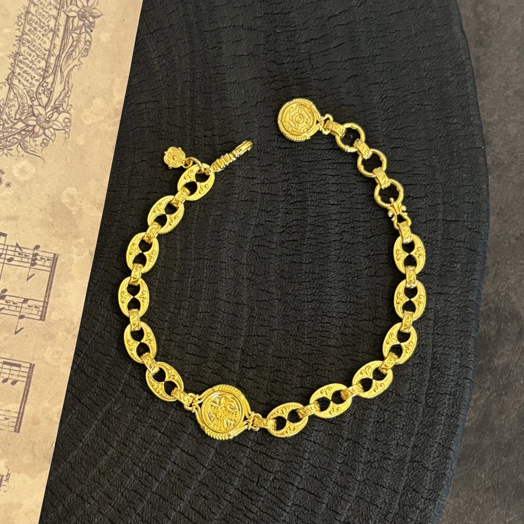 【金娜娜】 太阳神鸟手链 足金999 细工原版 气质轻奢时尚