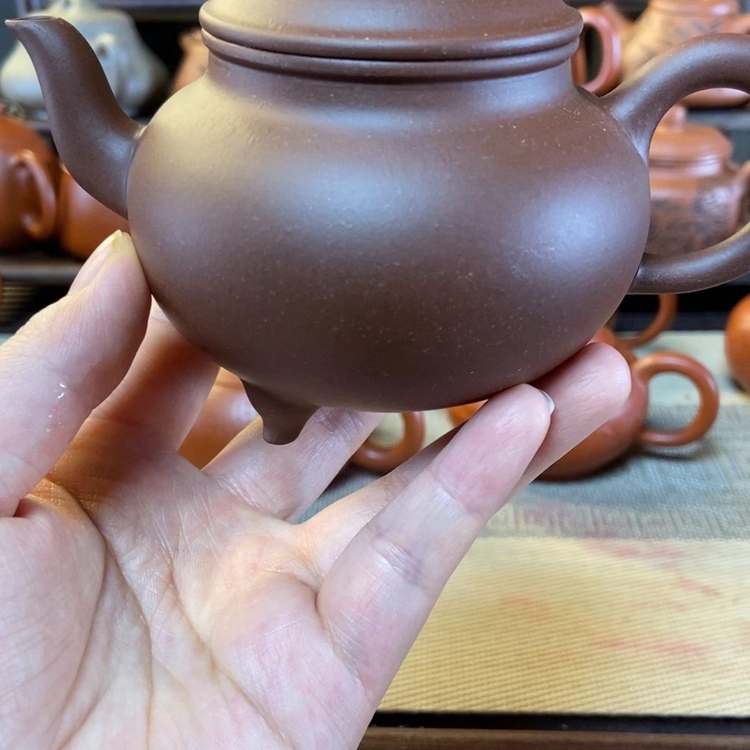 有***哥茶壶紫砂全手工制作工艺流程原料