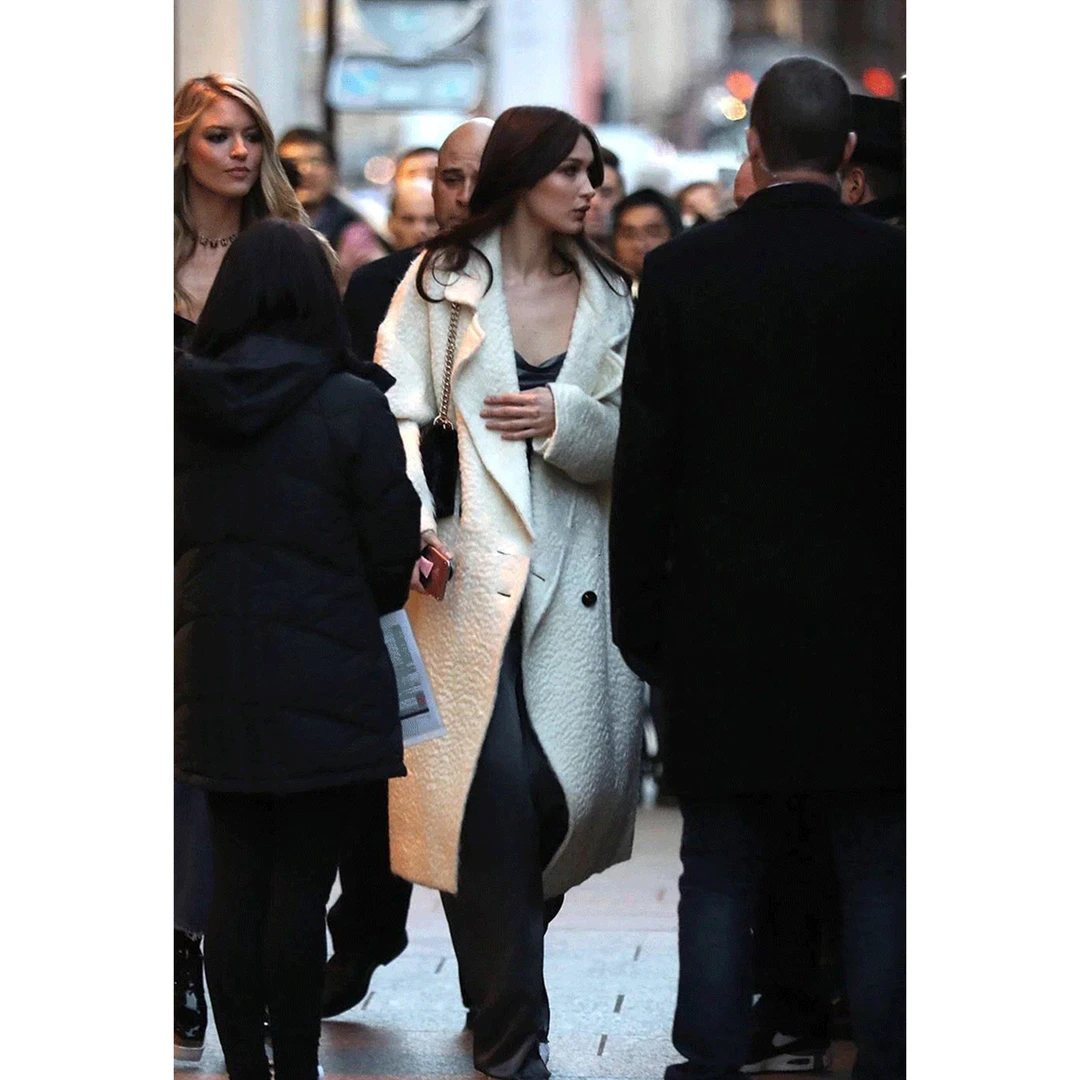 【Morking】云朵光斑 意大利进口MENCHI工坊-羊驼毛大衣 DY-263302