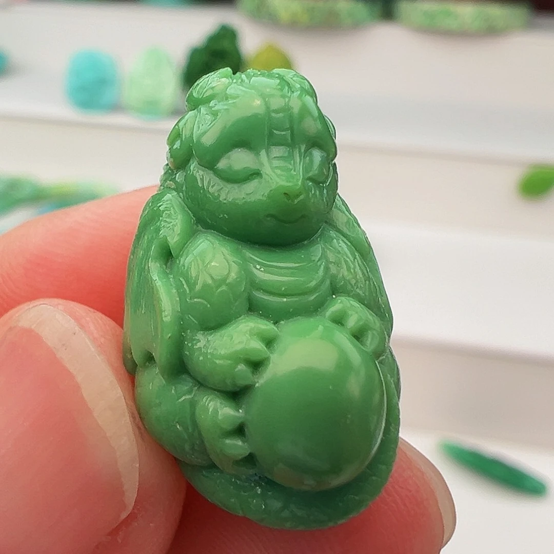 未镶嵌绿松石项链