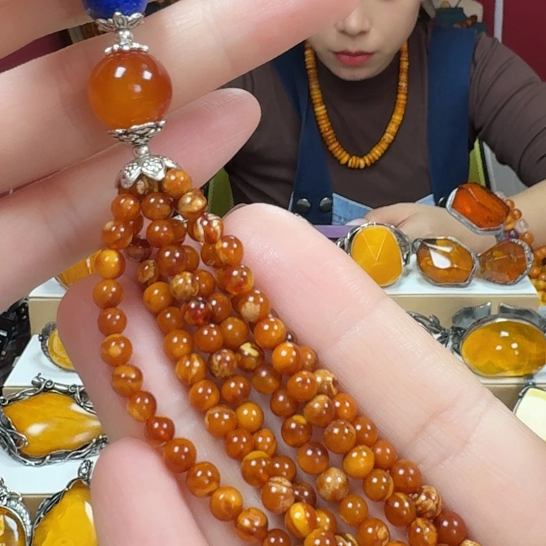 蜜蜡未镶嵌吊坠(不含链)吊坠