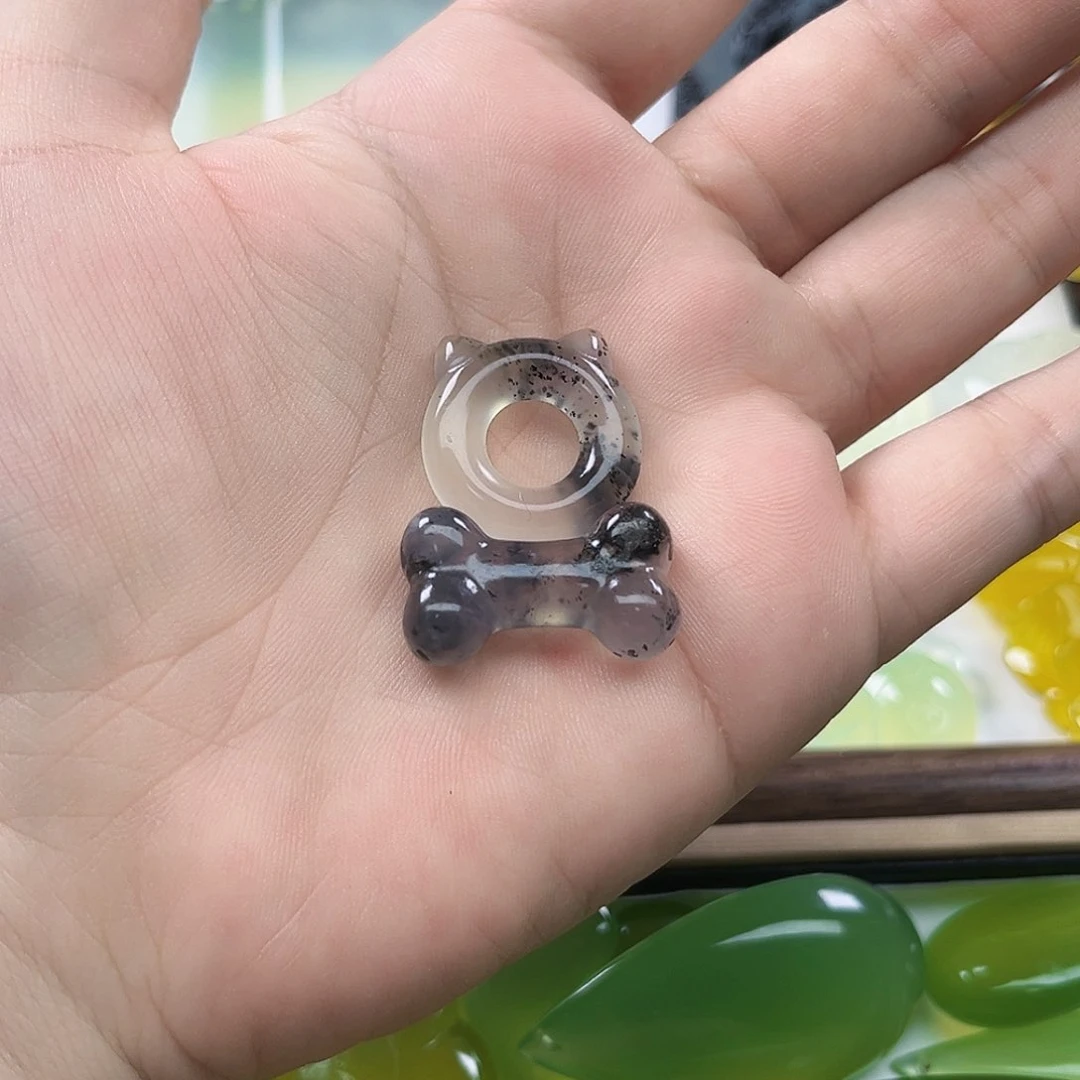 未镶嵌岫玉吊坠(不含链)凌*梵