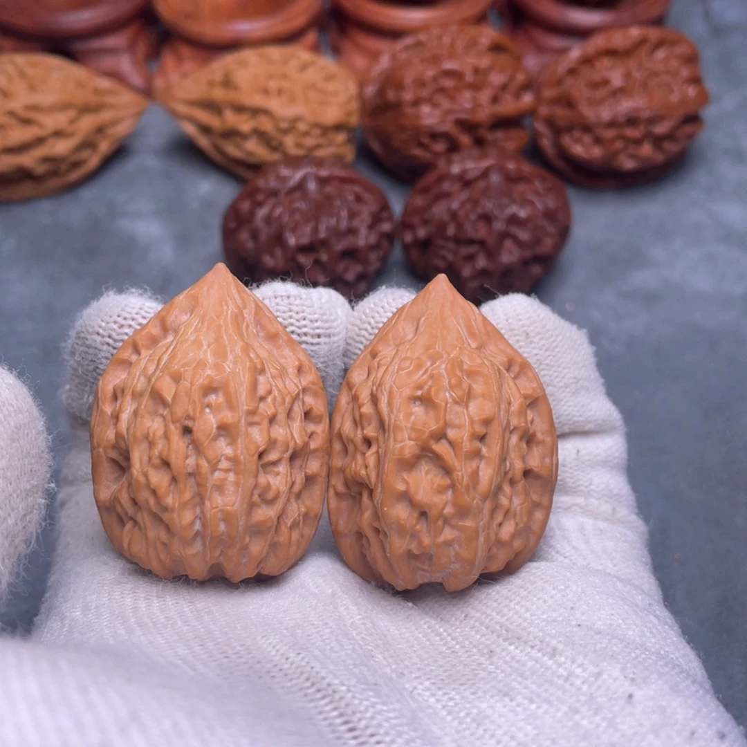 文玩核桃吊坠L*31边43高全品延庆大鸭嘴