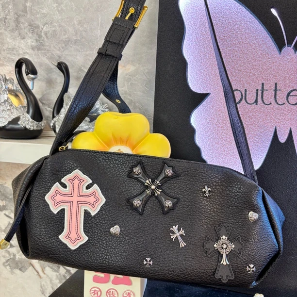 多个十字黑色包包BB196